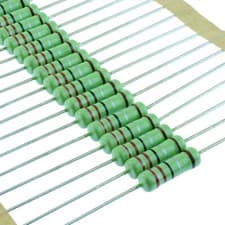 Image of 2W Power Metal Film Resistor 1% Tolerance 1 Ohm - 1M Ohm