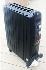 Image of VonHaus 2000w Electric Portable Oil Filled Radiator Electrical , with timer