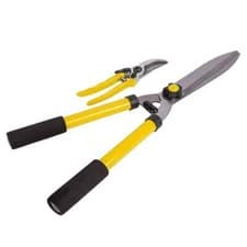 Image of 2pc Shear and Secateur Set Garden Cutting Tool Set Hedge Tree and Shrub Pruning