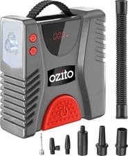 Image of Ozito 4472251 DMC-1000U Digital Car, Van and Inflatable Compressor Air Pump 12v