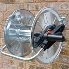 Image of HydroSure 50m Wall mounted Garden Hose Reel With Swing Function