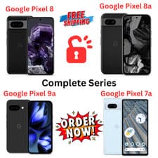 Image of Google Pixel 7a , Pixel 8 , Pixel 8a & Pixel 9a 5G 128GB Unlocked Smartphones A+