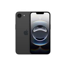 Image of Apple iPhone 16e 128GB Sim Free Mobile Phone in Black, MD1Q4QN/A