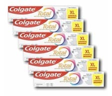 Image of Colgate Total Active Prevention Original Toothpaste XL Pack 6 x 125ml