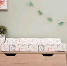 Image of Clair de Lune Jungle Dream Anti-Roll  Wedge Baby Changing Mat 69 x 44cm