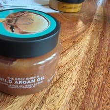 Image of The Body Shop Wild Argan Oil Exfoliating Gel Body Scrub, 250ml New