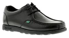 Image of Kickers Mens Smart Shoes Fragma Lace 3 Am Leather Lace Up black UK Size