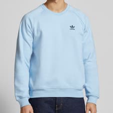 Image of adidas Originals Sweatshirt Mens - Trefoil Crew Sweater / Sweat Top - All Sizes