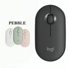 Image of Logitech PEBBLE M350 Laptop Tablet Mouse Wireless Bluetooth Mouse Light and Thin