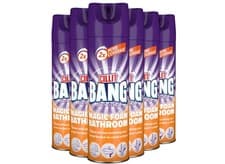 Image of Magic Foam Bathroom Cleaner Powerful Active Formula Brilliant Shine Time Saving