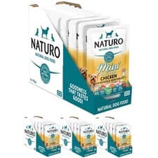 Image of Naturo Adult Mini Grain-Free Chicken & Veg Wet Dog Food 150g pouch (BBF 04/2026)