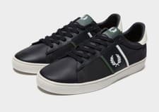Image of New Fred Perry Spencer Leather Trainers  Navy/White UK 7-8-9-10-11  B7521