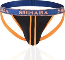 Image of Sumaba Mens JockStraps Underwear Athletic Supporters Pouch Bulge Enhancing Thong