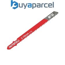 Image of Faithfull  Metal Cutting Jigsaw Blades Pack of 5 T127D FAIJBT127D