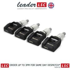 Image of 4x Vauxhall TPMS Sensors Genuine Ampera Tyre Pressure System 13598775 NEW