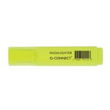Image of Q-Connect Yellow Highlighter Pen (Pack of 10) KF01111