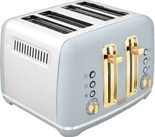 Image of Morphy Richards 242046 Accents 4 Slice Toaster Grey