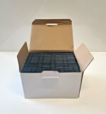 Image of 100 Black Adhesive 60G Strips Stick On Wheel Balance Weights Top Quality