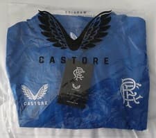 Image of Glasgow Rangers Womens Short Sleeve T Shirt - Size 12 - *Brand New*