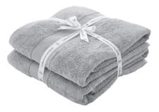 Image of Catherine Lansfield 100% Cotton 500GSM Anti Bacterial 2 x Bath Sheets 7 Colours