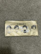 Image of Anna Sui Multi Pouch Gold Novelty Cosmetic Pencil Makeup Travel Case Bag Japan