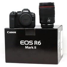 Image of Canon EOS R6 Mark II Mirrorless Camera + RF 24-105mm f/4 Lens - UK Next Day Del