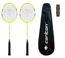 Image of 2 x Carlton Razorblade Pro Badminton Rackets + 6 Carlton Shuttlecocks RRP £395