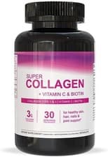 Image of Super Collagen + Vitamin C & Biotin | Tablets 90, 120 - (Type I, III )