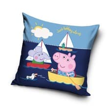 Image of Peppa Pig George Pre-Filled Cushion Sealed 40x40cm 100% Official Merchandise