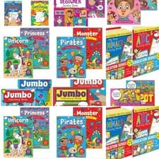 Image of Colouring Kids Activity Books Educational Fun