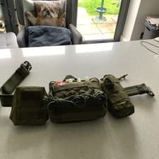 Image of BUG OUT/EMERGENCY BELT AND THREE POUCHES