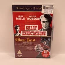 Image of David Lean Double Bill DVD - Great Expectations/Oliver Twist - New & Sealed B/W