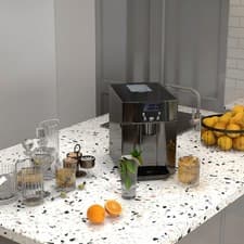 Image of Ice Maker Machine and Water Dispenser with 3L Tank 12kg in 24H, 2 Ice Cube Sizes