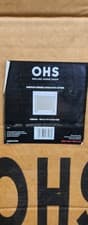Image of OHS Medium Ribbed Radiator Cover Cream 101.5 x 19 x 81.5 cm MDF – Brand New