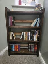Image of Dark oak bookcase - NEW READY TO SHIP