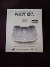 Image of Deluxe Foldaway Foot Bath and Spa with Roller Massager