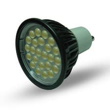 Image of GU10 24SMD 5050 240v AC 5W 60 Degree Warm White LED Light Bulb - 0127