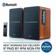 Image of Edifier R1280DBs Active Bluetooth Bookshelf Speakers With Sub OUT Maple or Black