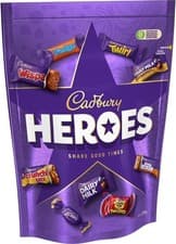 Image of Cadbury Heroes Chocolate Pouch 270g Family Treat size Bag
