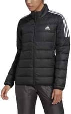 Image of Adidas Padded Down Jacket Womens Zip Long Sleeve Pockets L BNWT RRP £100 Black