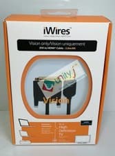 Image of iWires HDMI to DVI-D Cable 2M Dual Link – Bi-Directional Video Adapter Lead, ...