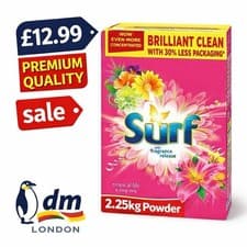 Image of Surf Tropical Lily & Ylang-Ylang Laundry Powder – 2.25kg | 45 Powerful Washes |