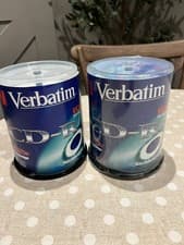 Image of 180 Genuine Verbatim Blank CD-R White CD 700MB 80Mins 1 pack new 1 opened