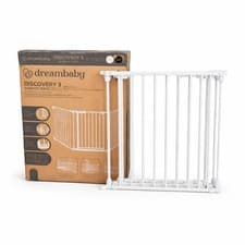 Image of Dreambaby Discovery Metal Baby Gate - 1.95M Extra Wide 3 Panel Walk through Door