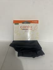 Image of Cantu - Womens Black Classic Braid Bonnet - Extra Long Sleep Cap/protect
