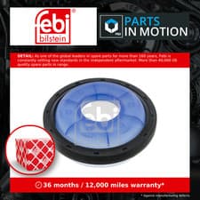 Image of Crankshaft Oil Seal fits PEUGEOT 2008 MK1, Mk2 Front 1.2 1.6 2013 on 0514C8 Febi