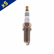 Image of VKH22 Iridium Spark Plugs x5 Ignition Electrical Replacement Spare By Denso