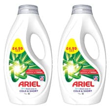 Image of Ariel Original Washing Liquid 840ml – 24 Washes, Powerful Laundry Detergent