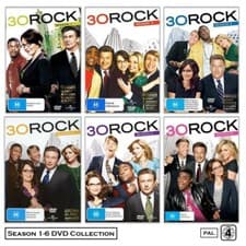 Image of 30 Rock : Season 1 2 3 4 5 6 (DVD Collection, PAL Region 4) Tina Fey, Alec Baldw