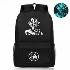 Image of Dragon Ball Z Back to School Backpack Travel Outdoor Bags Goku Saiyan Luminous